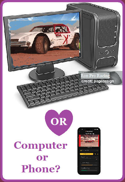 computer or phone